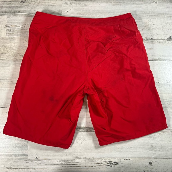 Patagonia Men’s Wavefarer Board Shorts Stretch Red Size 36 11” Inseam 86543 - Picture 3 of 8